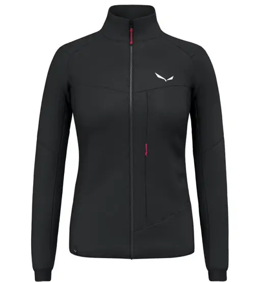 Salewa Sella Crevasse W - felpa in pile - donna Black