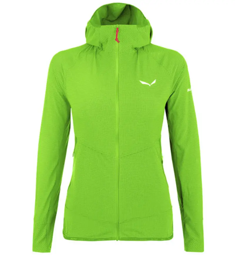 Salewa Sorapis DST W - giacca softshell con cappuccio - donna Green