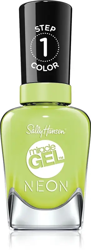 Sally hansen Miracle Gel™ smalto gel per unghie senza lampada UV/LED colore 052 Electri-Lime 14, 7 ml