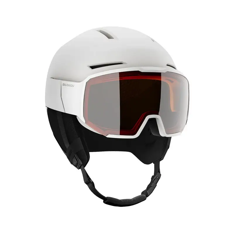 Salomon CASCO CON VISIERA OSMO DONNA Bianco