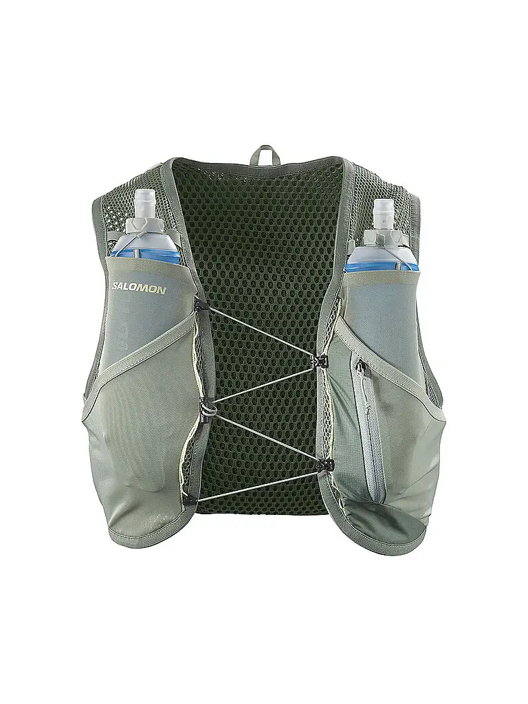 Salomon Gilet da idratazione Active Skin 8 Set verde chiaro