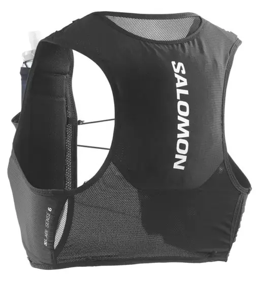 Salomon LAB Sense 6 - zaino trail running Black
