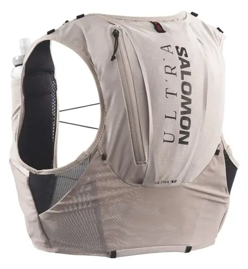 Salomon Lab Ultra 12 - zaino trail running Beige