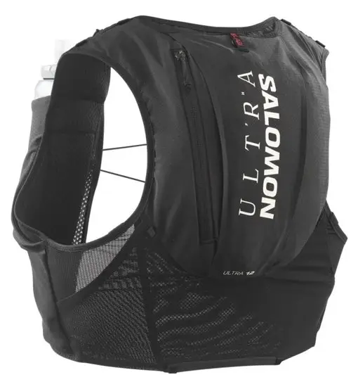 Salomon Lab Ultra 12 - zaino trail running Black