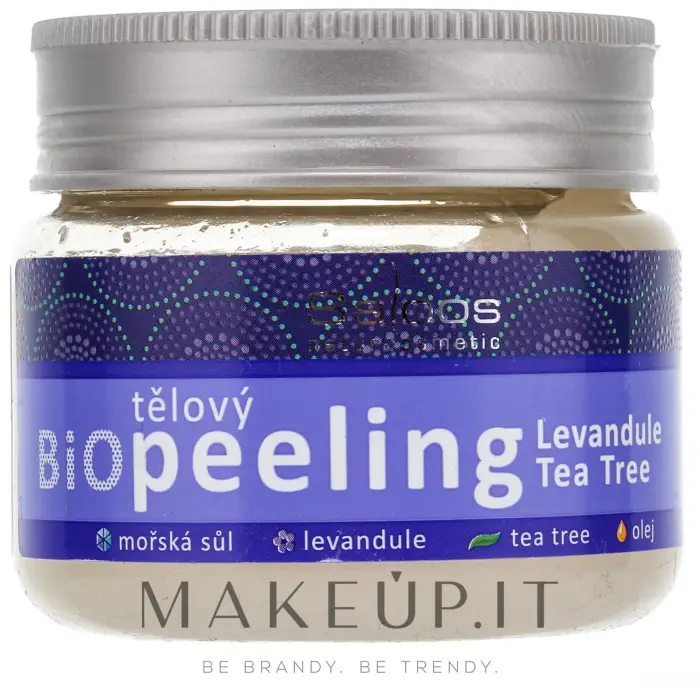 Saloos Bio Peeling Lavanda & Tea Tree scrub corpo 140 ml
