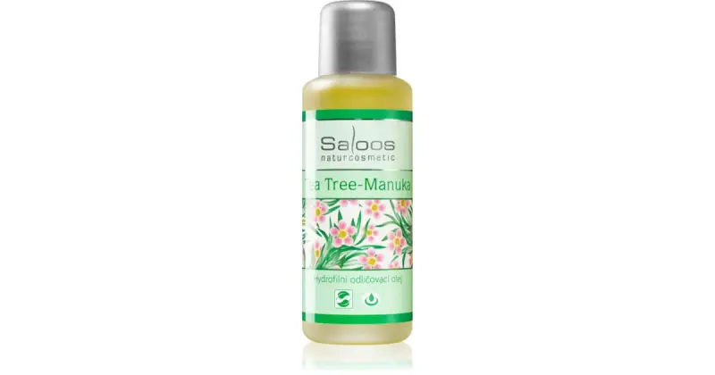 Saloos Tea Tree-Manuka olio struccante detergente 50 ml