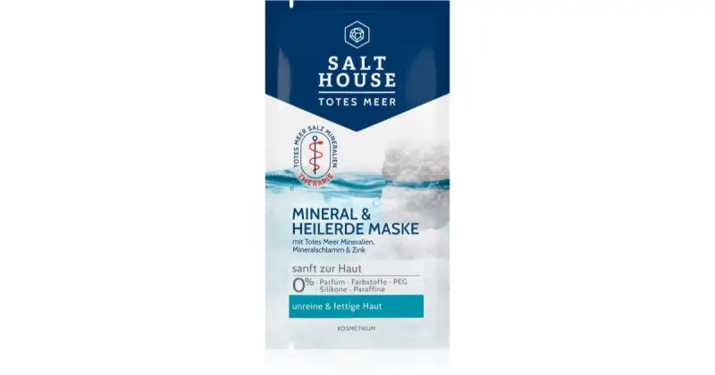 Salt house Dead Sea Mineral maschera viso 2× 7 ml