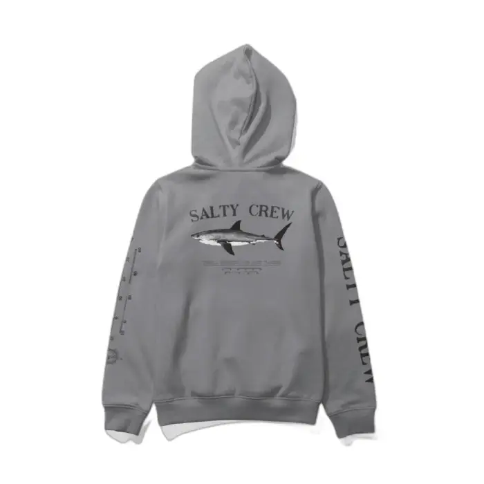 Salty Crew Felpa con cappuccio per bambini Bruce Gris
