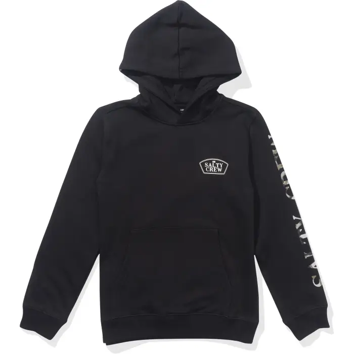 Salty Crew Felpa con cappuccio per bambini Filler Up Noir