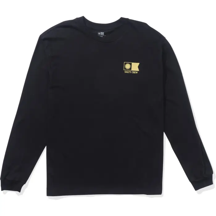 Salty Crew Maglietta a manica lunga Flagship Noir