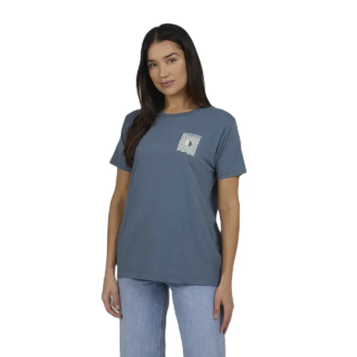 Salty Crew T-shirt da donna Optic Sea B F Bleu