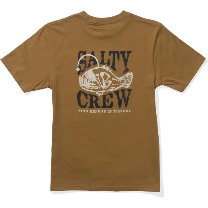 Salty Crew T-shirt per bambini Briny Marron
