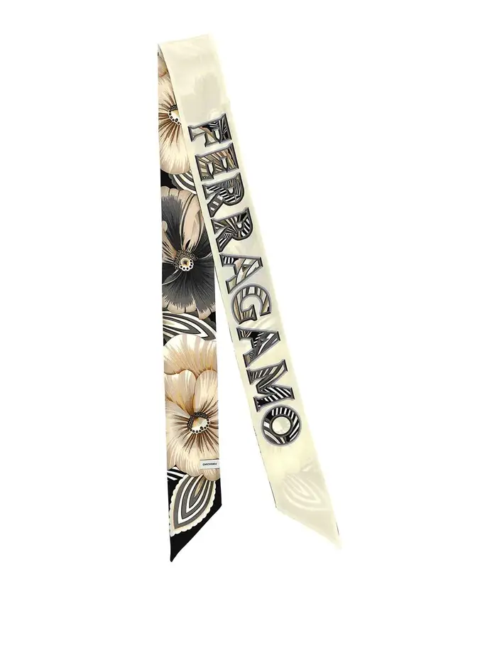 Salvatore Ferragamo Bandeau Bianco