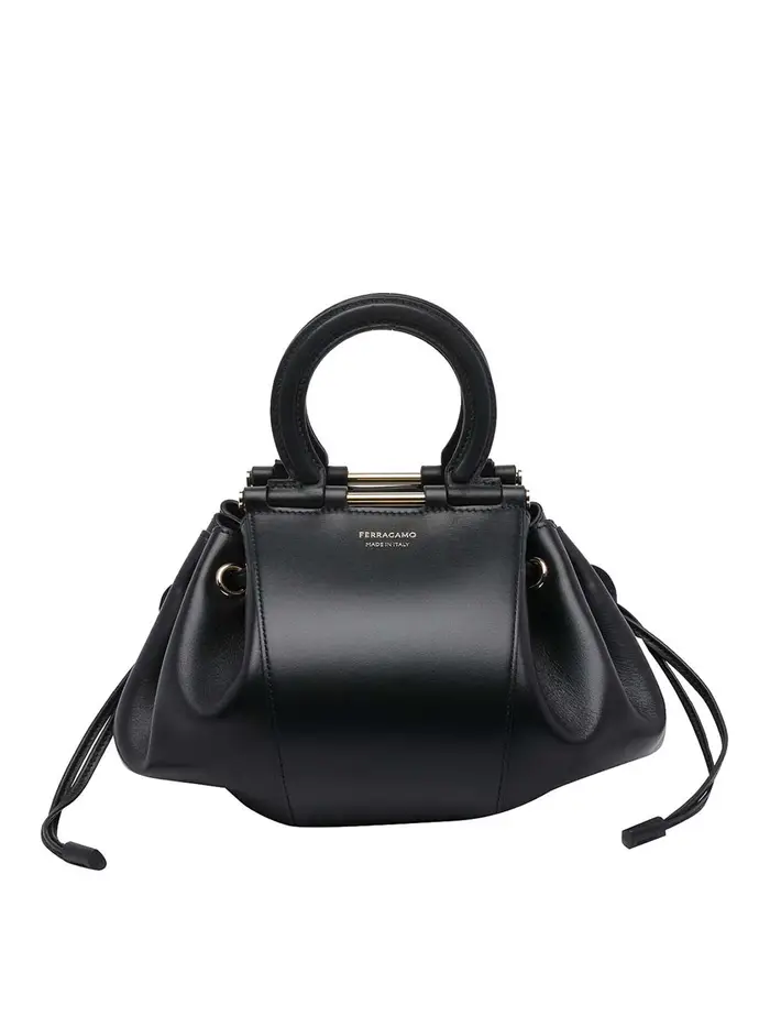 Salvatore Ferragamo Borsa a tracolla Gancio Nero