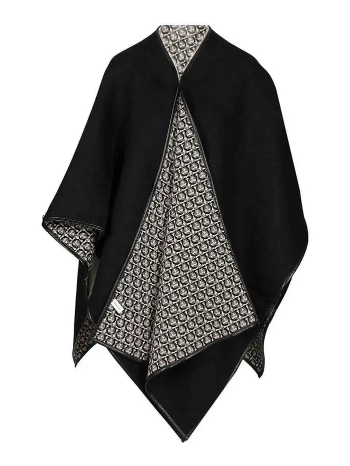 Salvatore Ferragamo Capo Gancini Nero