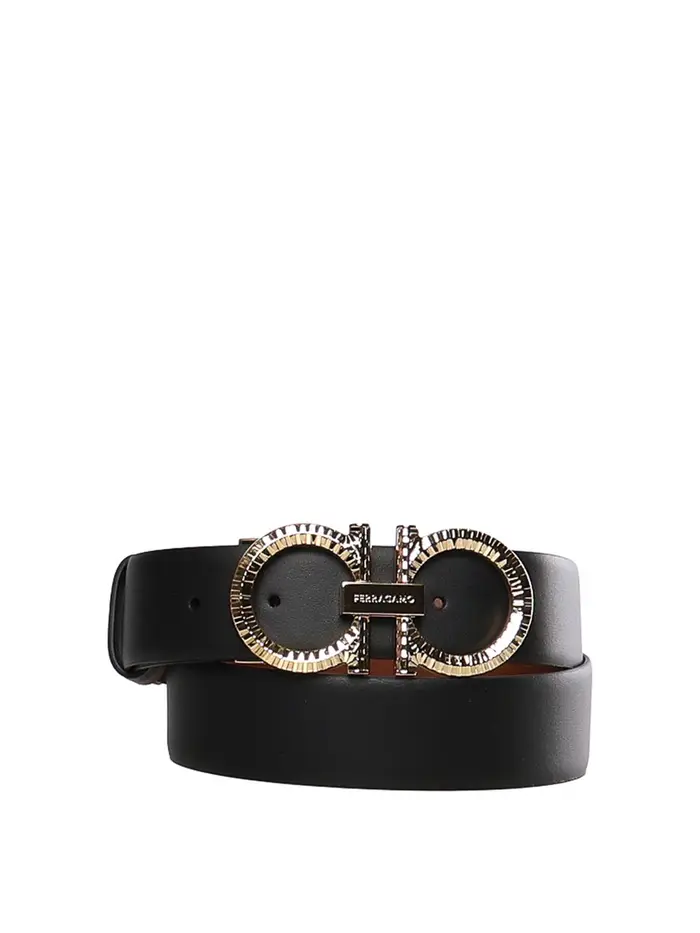 Salvatore Ferragamo Cintura Nero