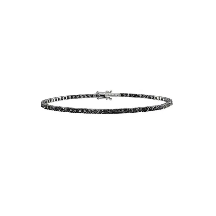 SALVINI Bracciale In Oro Bianco Con Diamante - Tennis