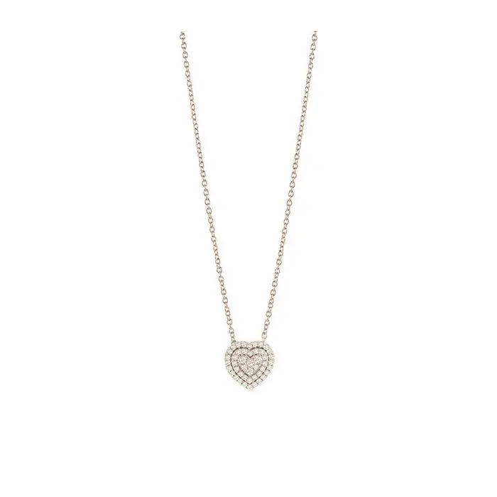 SALVINI Collierino In Oro Rosa Con Diamante