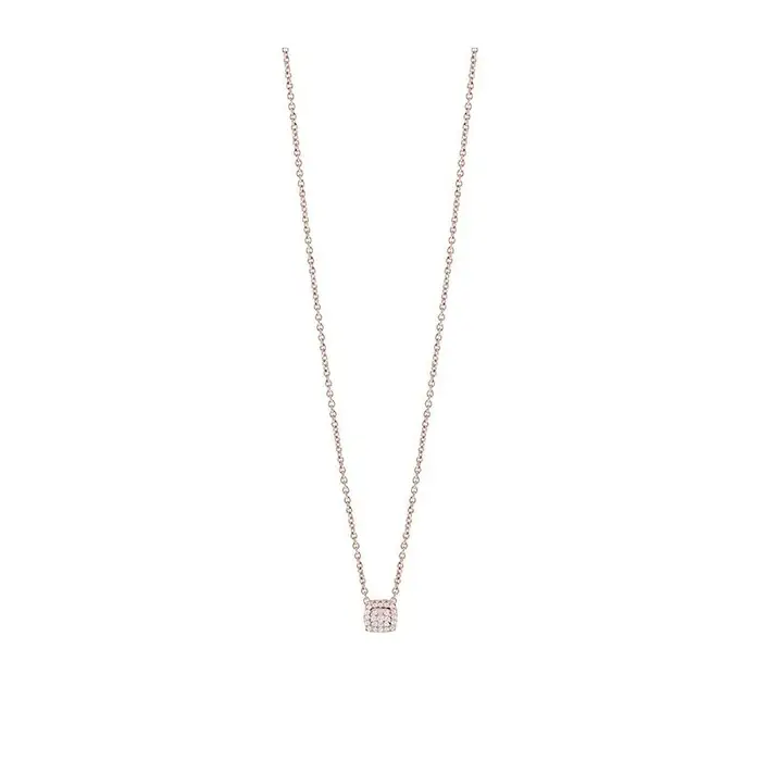 SALVINI Collierino In Oro Rosa Con Diamante