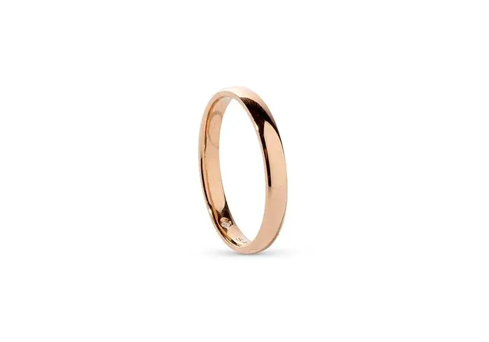SALVINI Fede In Oro Rose Con Diamante - Essenza