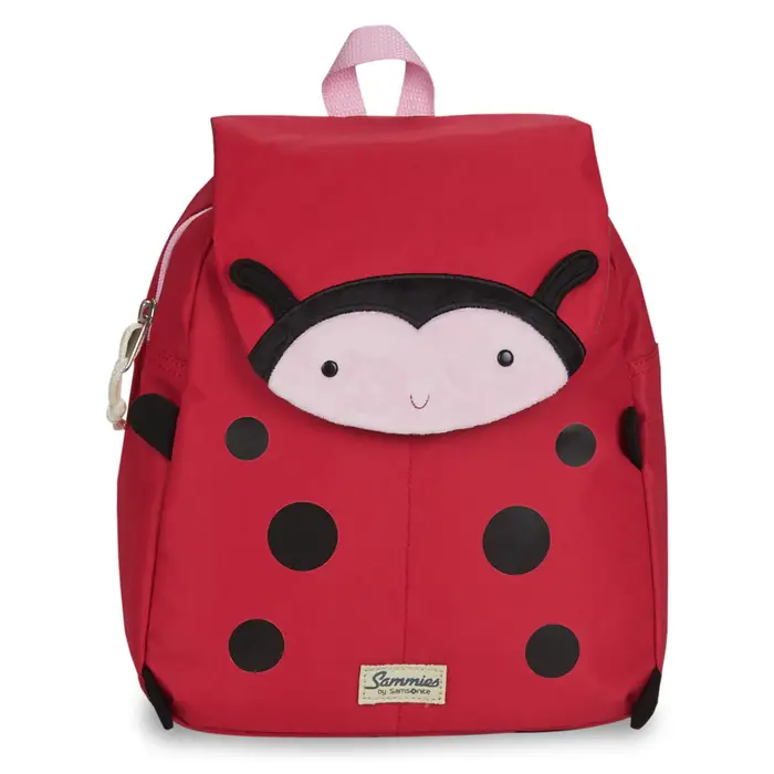 Zaini Sammies BACKPACK S LADYBUG LALLY Rosso