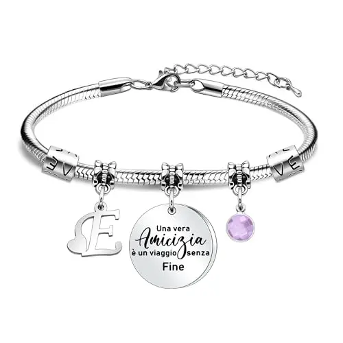 SAMORION Bracciale Regalo per Amica Speciale