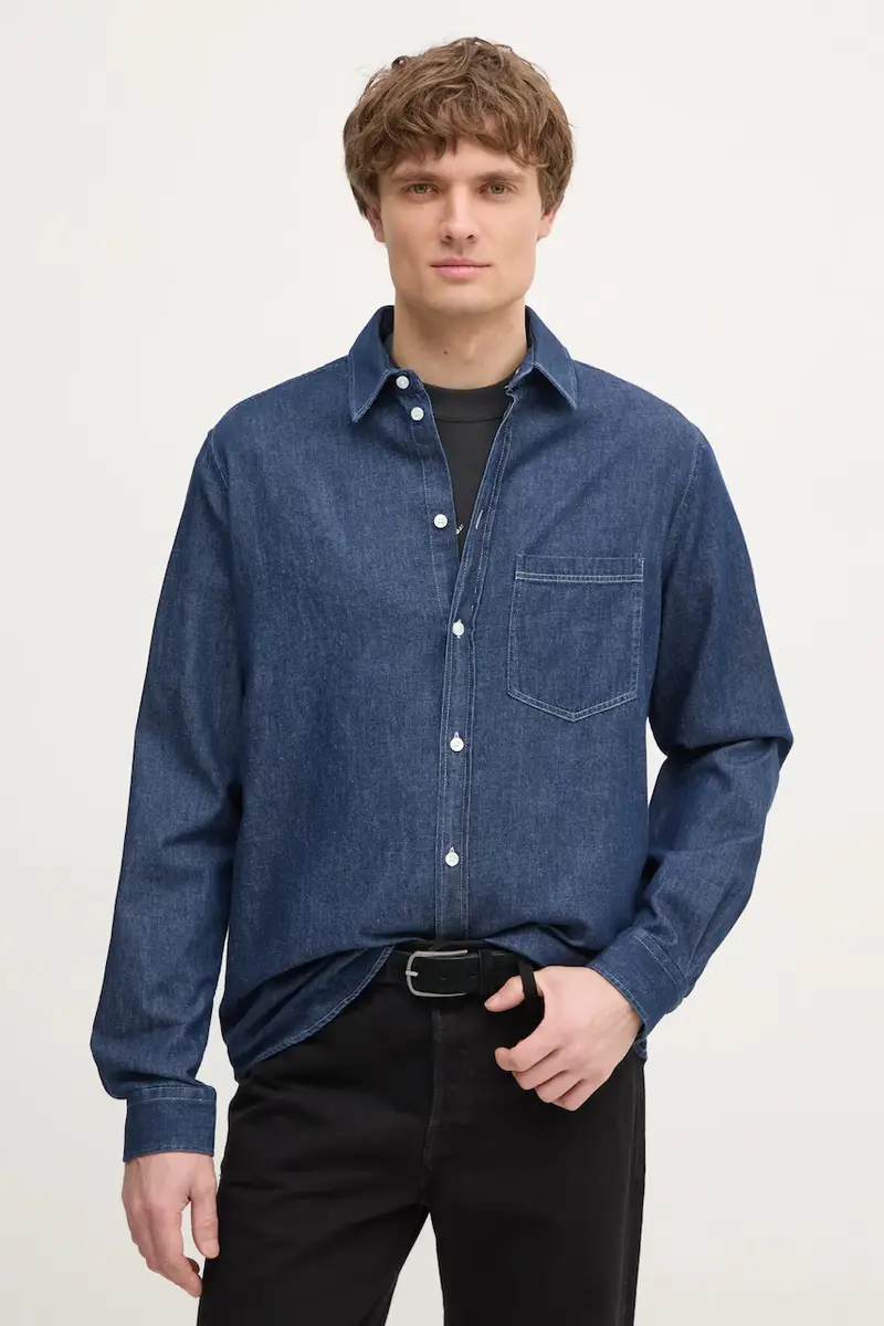 Samsoe Samsoe Jeans Uomo Blu 3617542