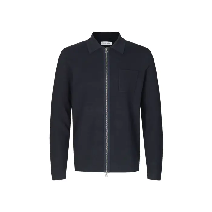 Samsoe Samsoe Cardigan Guna x ZIP 10490 Bleu