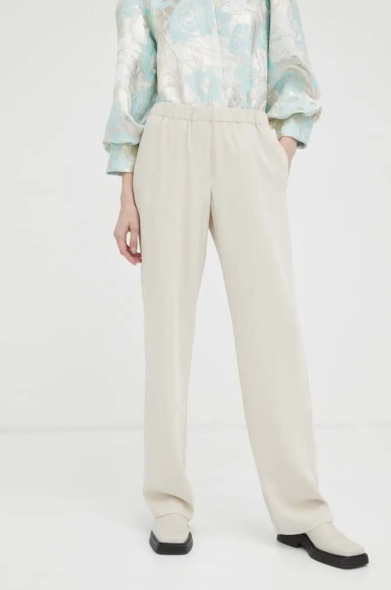 Samsoe Samsoe pantaloni donna Beige