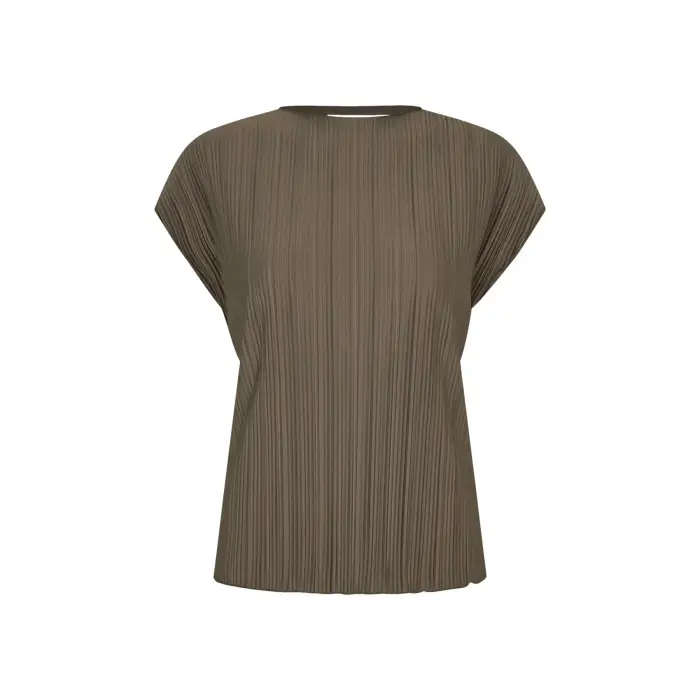 Samsoe Samsoe T-shirt da donna Sauma Marron