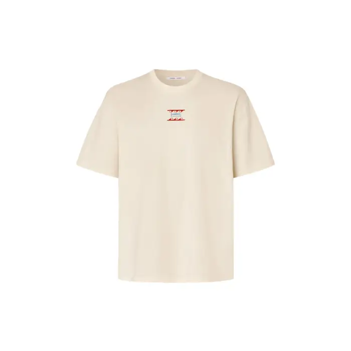 Samsoe Samsoe T-shirt Sagergei Blanc