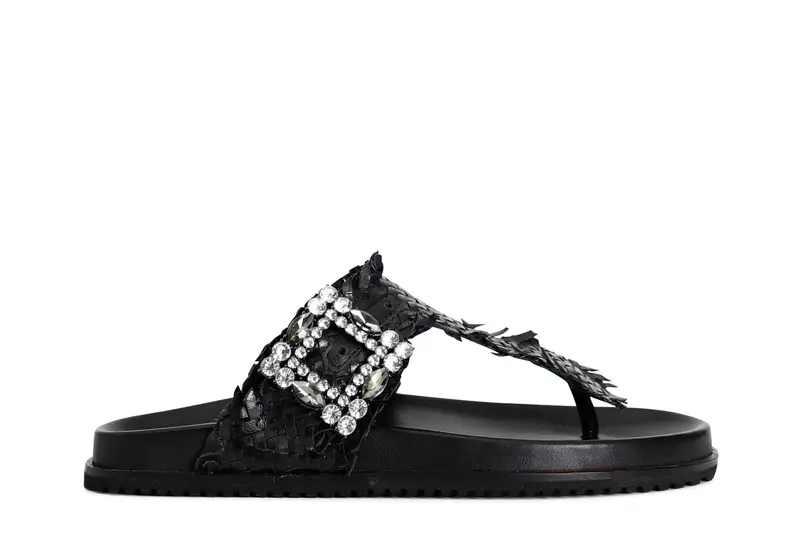 Cafè Noir Sandali infradito Donna Nero 1413599