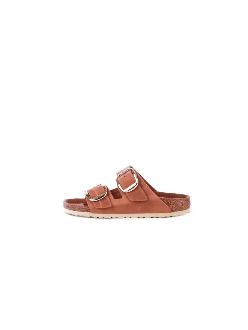 BIRKENSTOCK Sandali Unisex Cognac Arizona big buckle