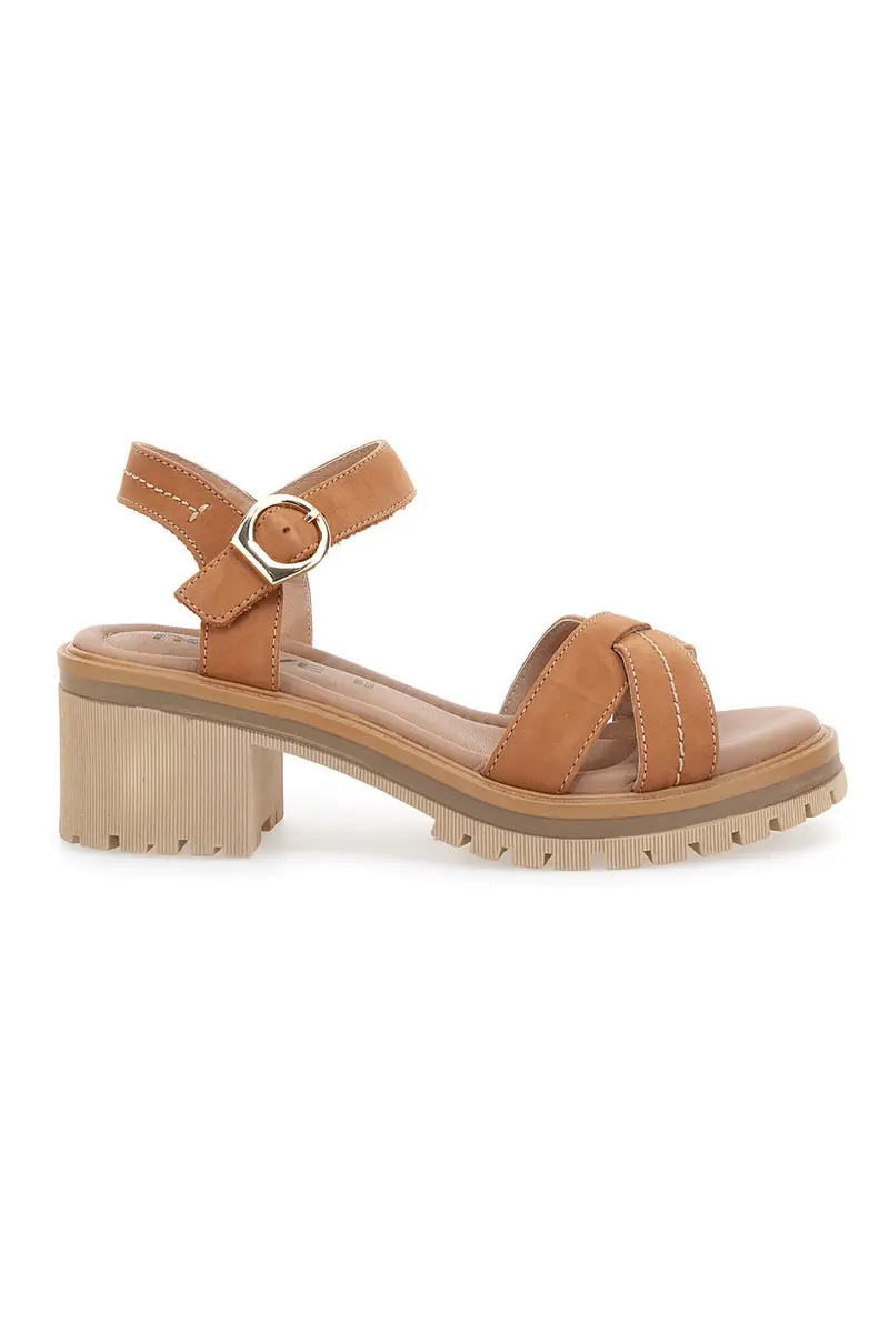 PITTARELLO ACTIVE Sandalo in Pelle Cognac 2302
