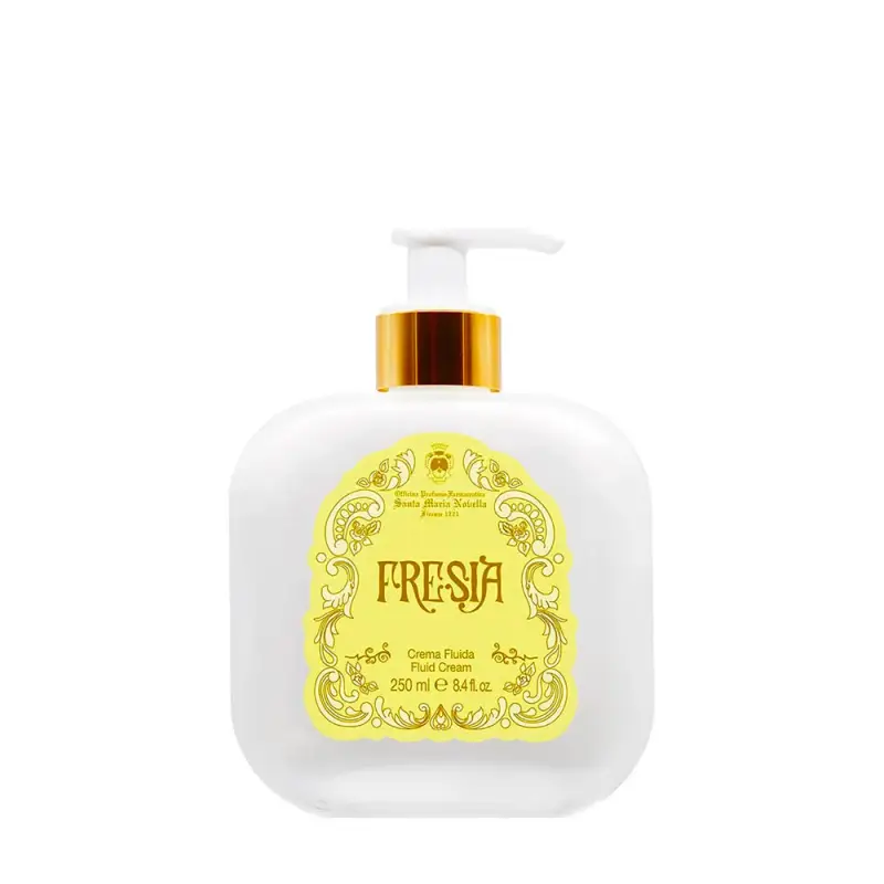 Santa maria novella Fresia Crema Fluida 250 ml Vetro
