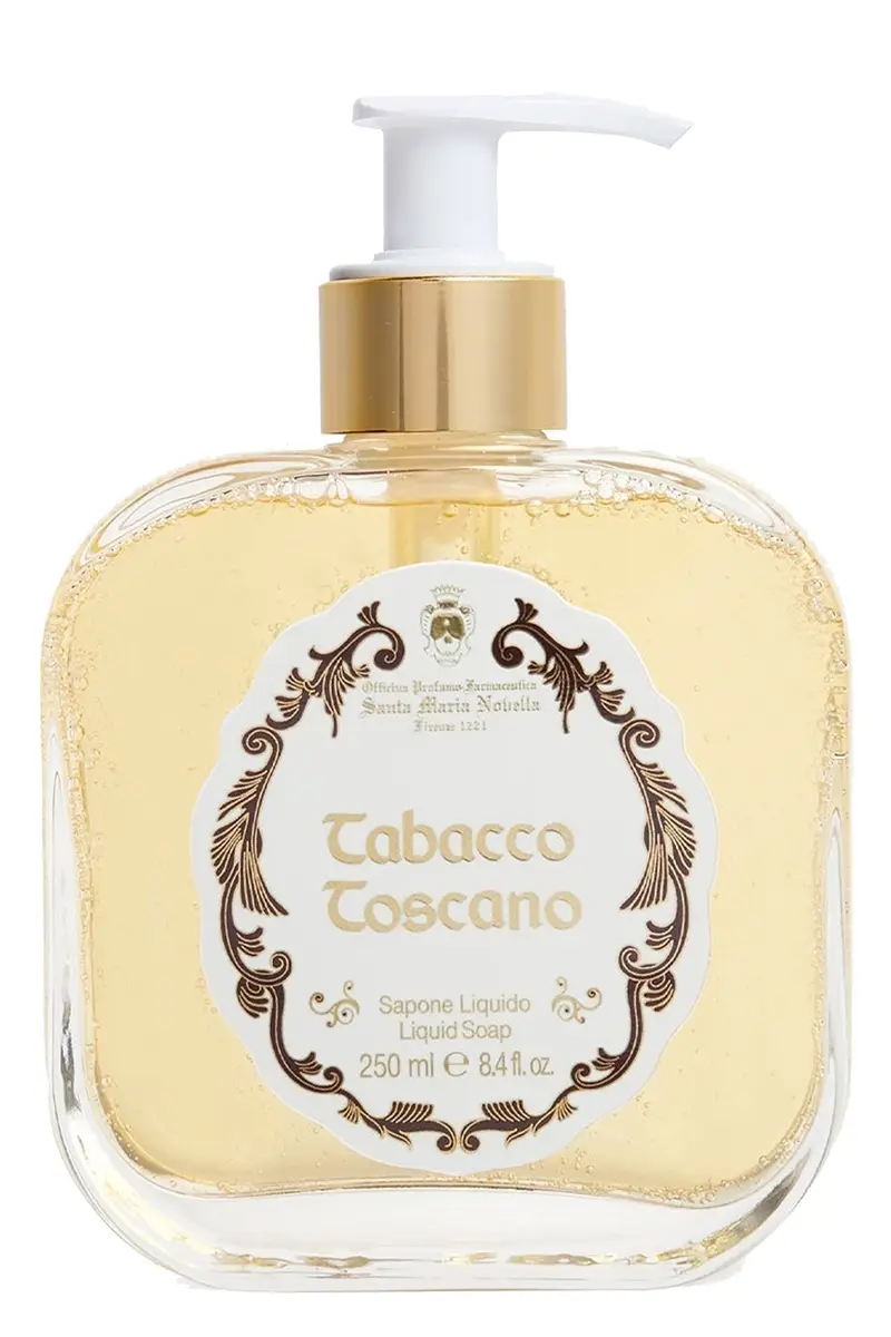 SANTA MARIA NOVELLA Sapone Liquido 'Tabacco Toscano' 250 Ml Marrone