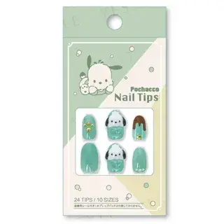 Santan Sanrio Pochacco Nail Tips 1 set