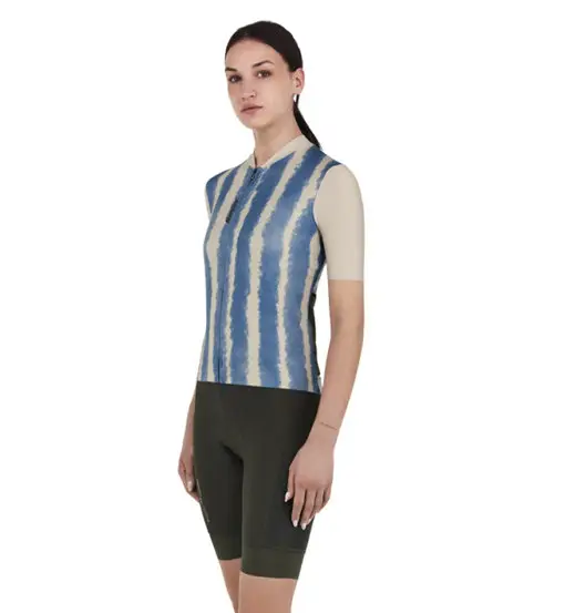 SANTINI Bambu - maglia ciclismo - donna Blue