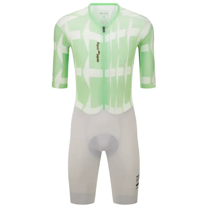 Santini Body gara Mads Pedersen 2026 Verde