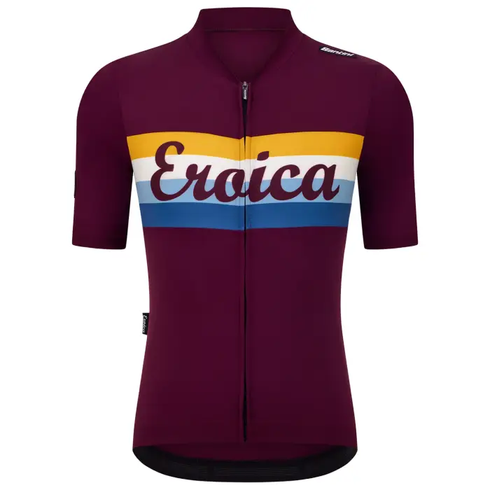 Santini Maglia Eroica Timo Bordeaux