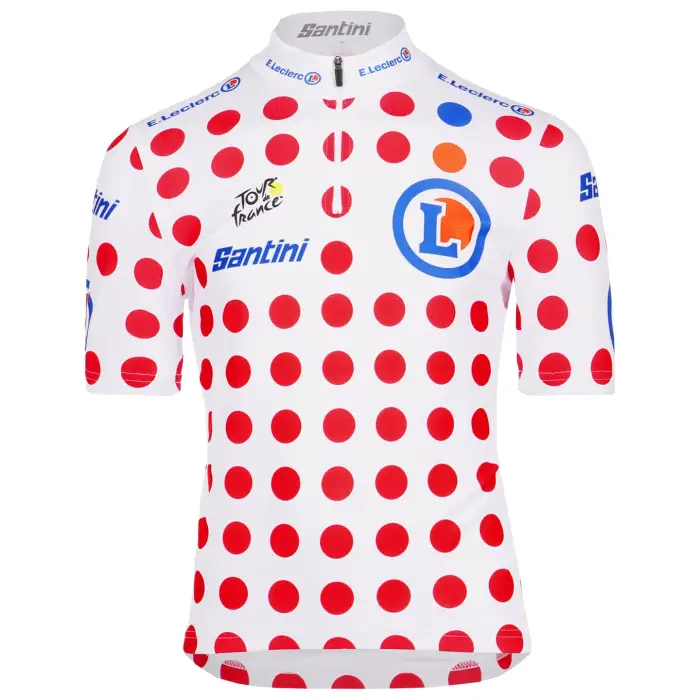 Santini Maglia junior TOUR DE FRANCE Maglia scalatori 2026 Bianco