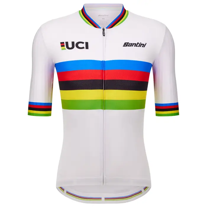 Santini Maglia UCI WORLD CHAMPION 2026 Bianco