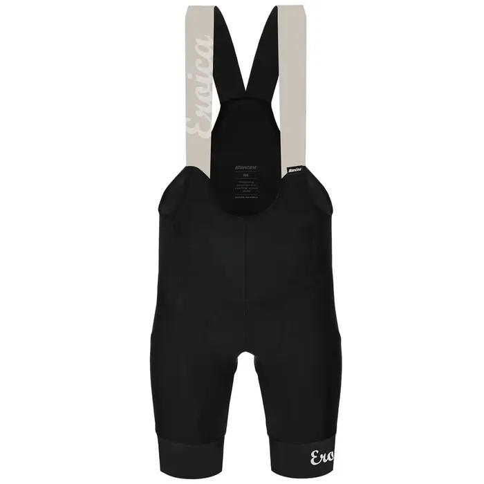 Santini Pantaloncini con bretelle Eroica Monte Nero