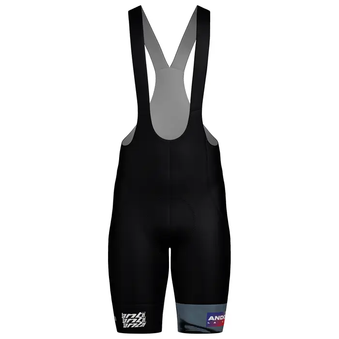 Santini Pantaloncini con bretelle LA VUELTA Andorra 2026 Nero