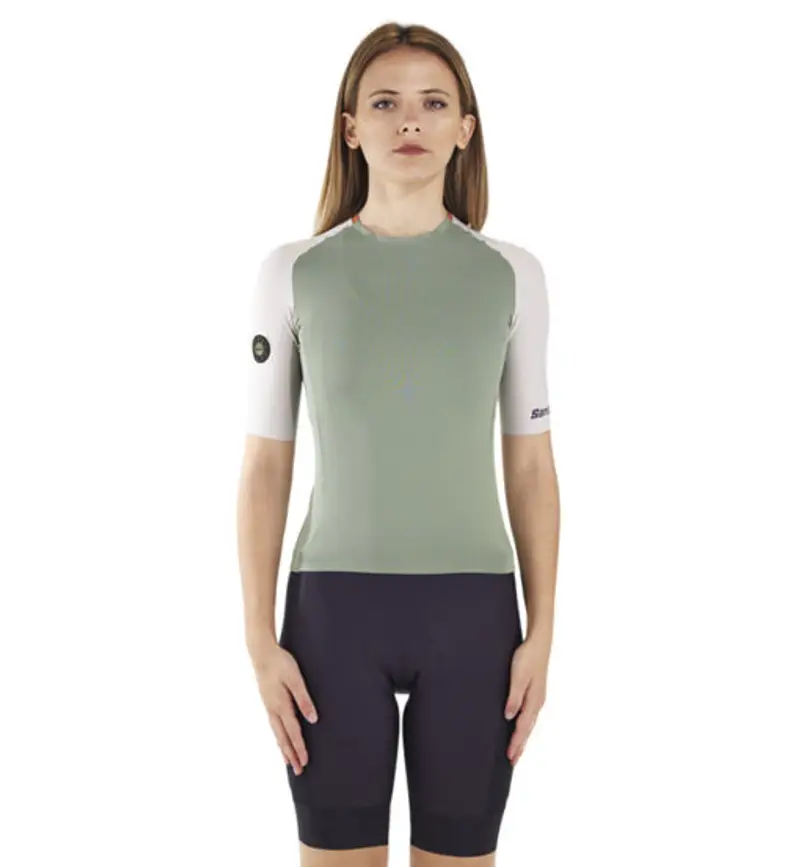 SANTINI Pelle - maglia ciclismo - unisex Green