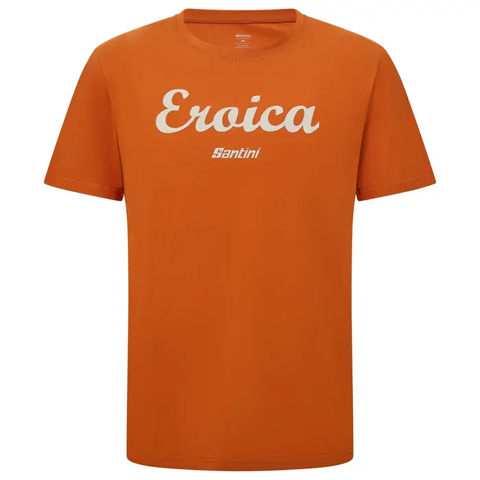 Santini T-Shirt Eroica Strada Arancione