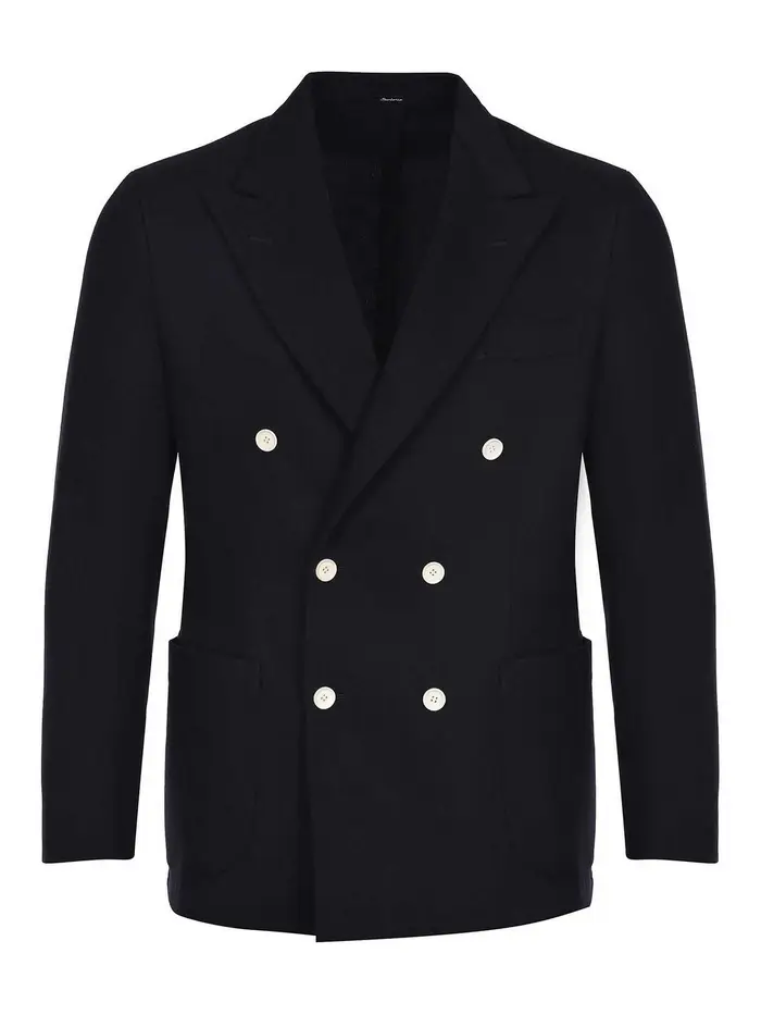 Giacca Realizzata In Misto Lana E Cashmere Nero