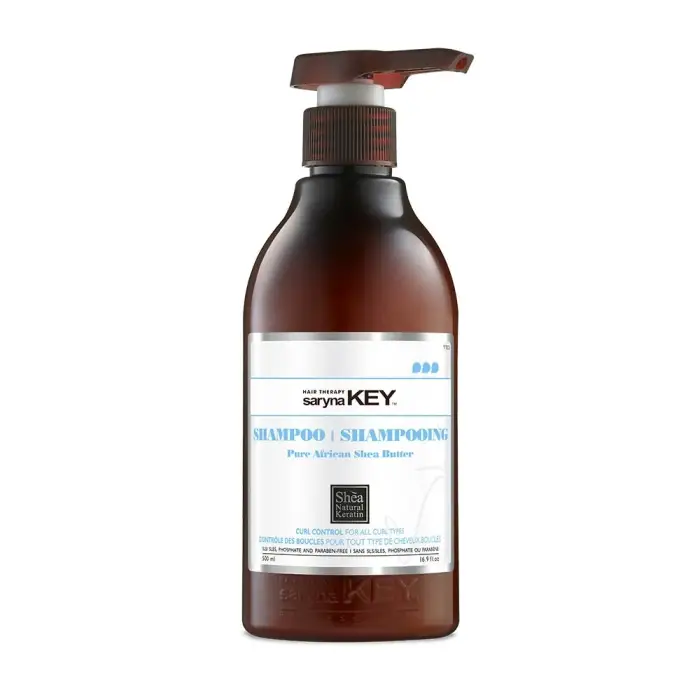 Saryna key Shampoo Puro Controllo Dei Ricci Burro Di Karite Africano 500 ml - Shampoo