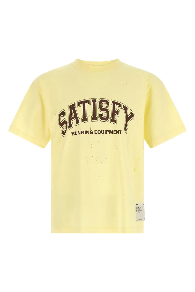 Satisfy T-shirt Giallo 4398473