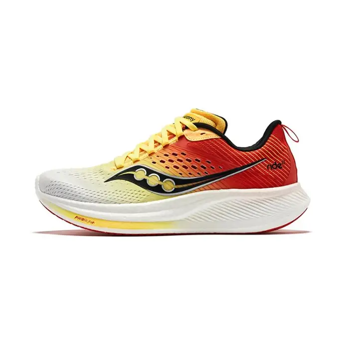 RIDE 17 Ammortizzate Basse Scarpe da Allenamento Corsa Uomo Bianco Giallo Saucony S20924-138 41